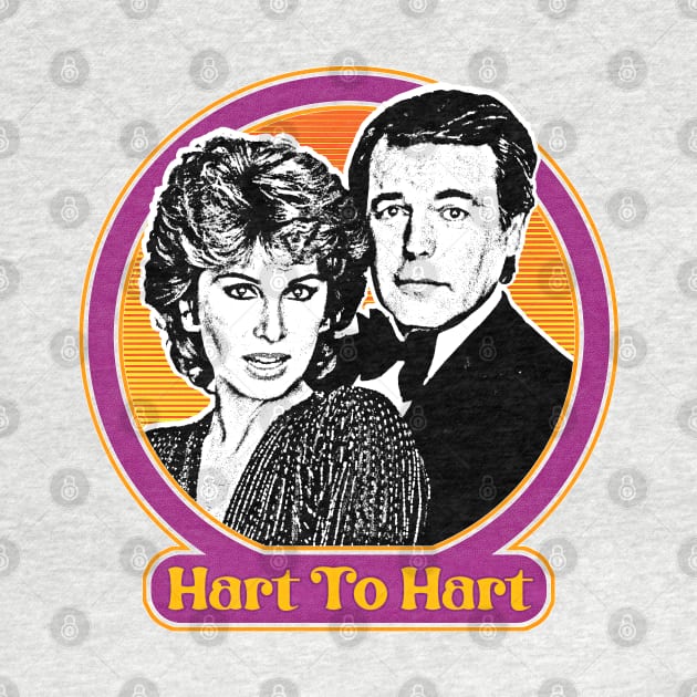 Hart To Hart //// 80s Retro Fan Design by DankFutura